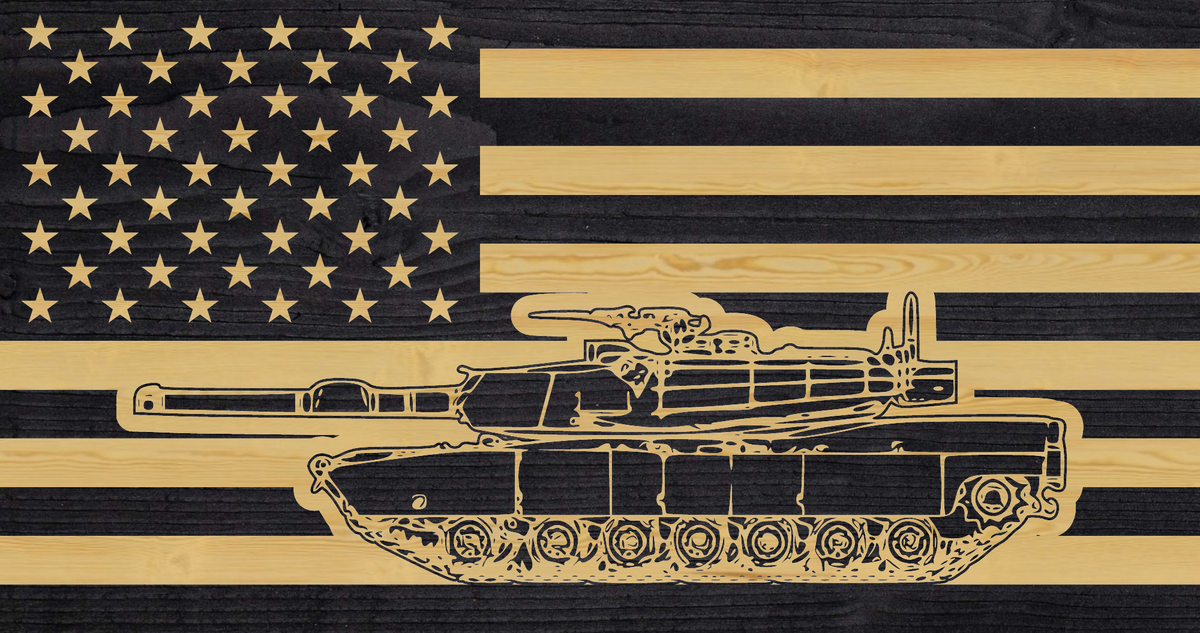 Abrams Tank – Charred Chisel
