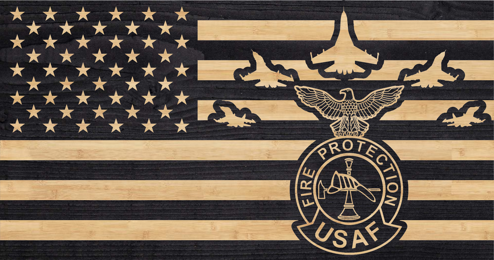 個人装備 USAF  FIRE PROTECTION Air Force Fire Protection Badge – USAMM